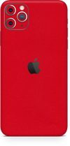 Apple iPhone 11 pro max true red skin-wrap. Skinz Edmonton