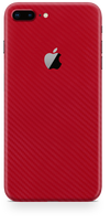 Apple iPhone 7 plus Red Carbon fiber skin and wrap. Skinz