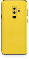 Samsung Galaxy s9 plus true yellow skin wrap. Skinz edmonton