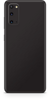 Samsung galaxy s20 matte black phone wrap-skin. skinz Edmonton