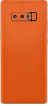 Samsung note 8 true orange skin and wrap. skinz