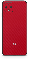 Google pixel 4 red carbon fiber skin and wrap. Skinz