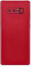 Samsung note 8 red carbon fiber skin and wrap. skinz