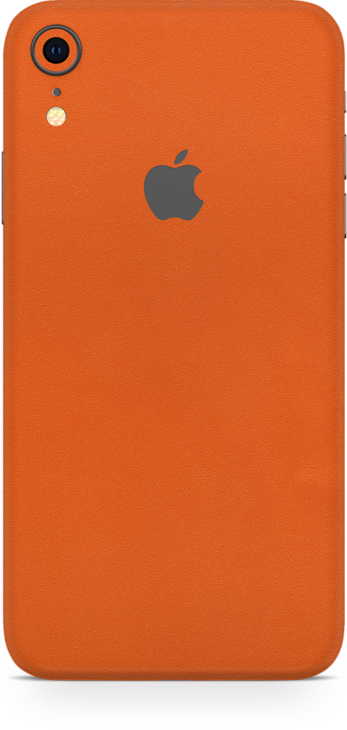 Apple iPhone xr true orange skin and wrap. Skinz
