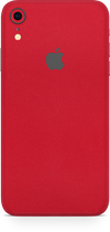 Apple iPhone xr true red skin and wrap. Skinz