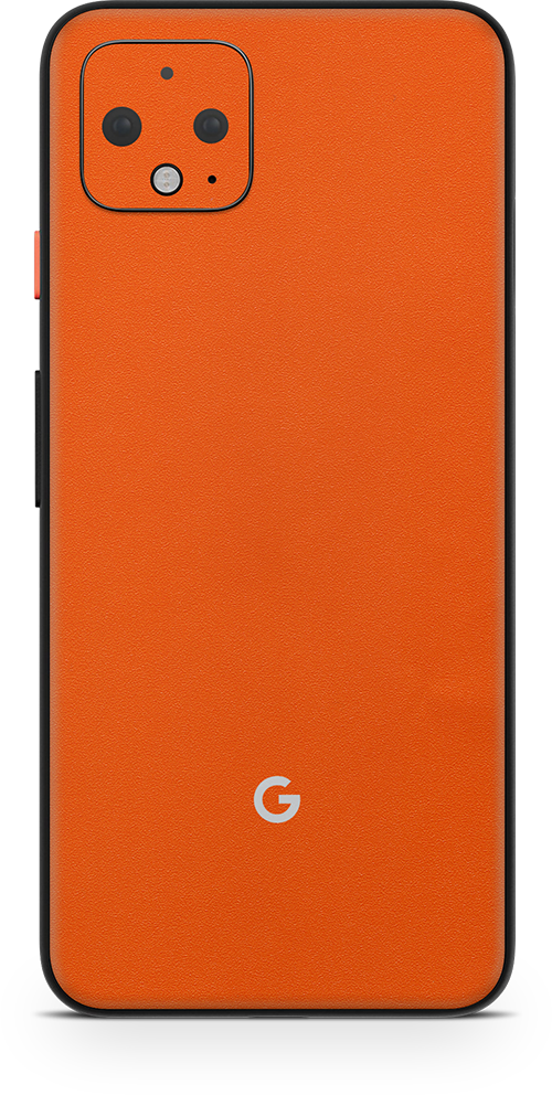 Google pixel 4 true orange skin and wrap. Skinz