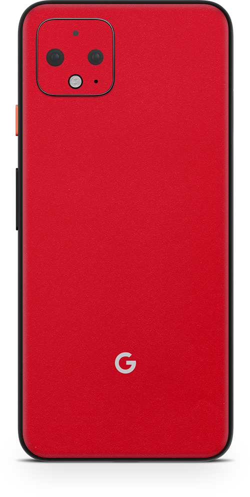 Google pixel 4 true red skin and wrap. Skinz
