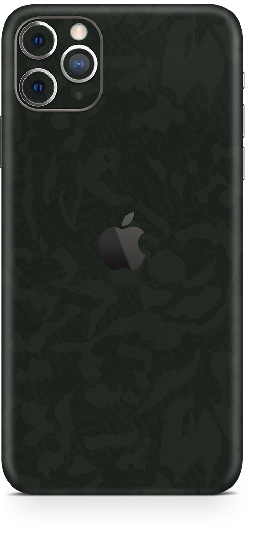 Apple iPhone 11 pro green camo SKIN and WRAP. skinz