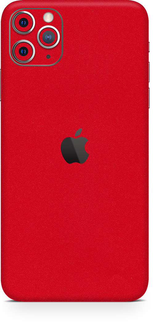 Apple iPhone 11 pro true red skin-wrap. Skinz Edmonton