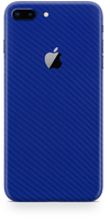 Apple iPhone 7 plus blue carbon fiber skin and wrap. Skinz