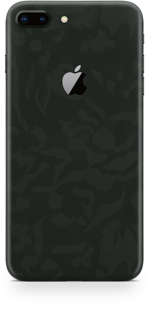 Apple iPhone 8 plus green camo skin and wrap. Skinz