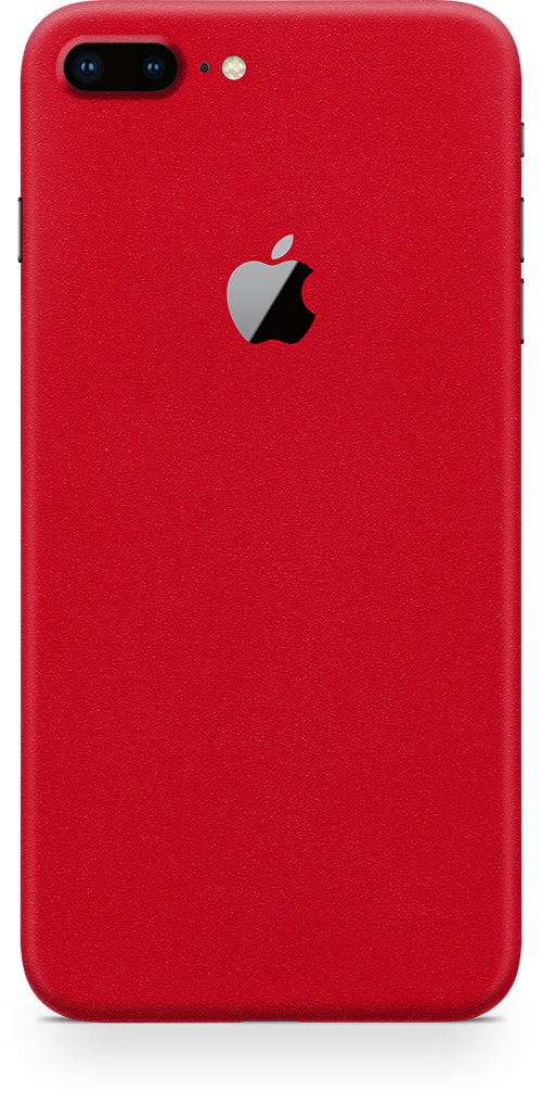 Apple iPhone 8 plus true red skin and wrap. Skinz