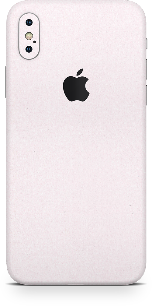 Apple iPhone x max baby pink phone wrap-skin. skinz Edmonton