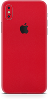 Apple iPhone x max true red phone wrap-skin. skinz Edmonton