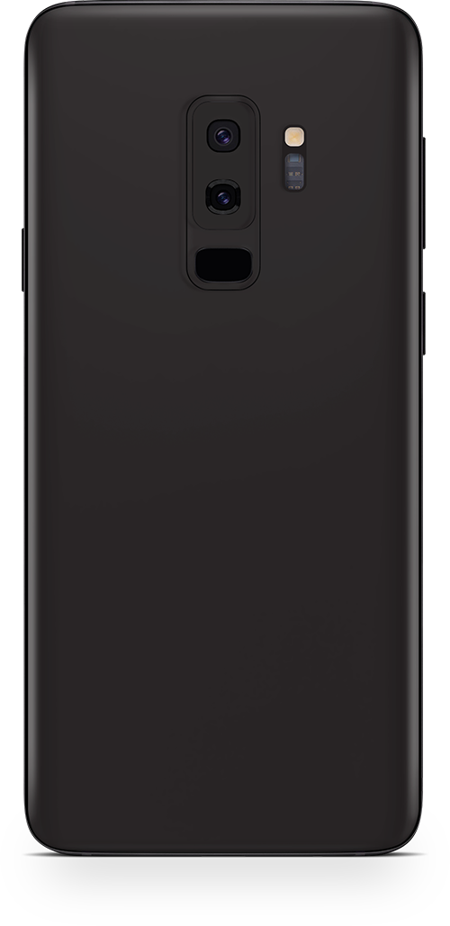 Samsung Galaxy s9 plus matte black skin wrap. Skinz edmonton