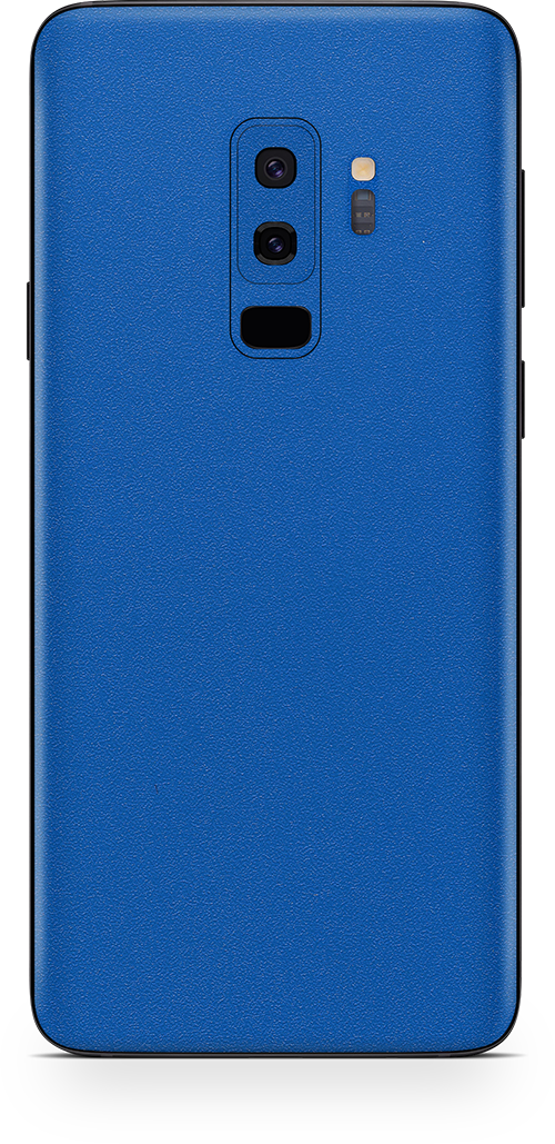 Samsung Galaxy s9 plus true blue skin wrap. Skinz edmonton
