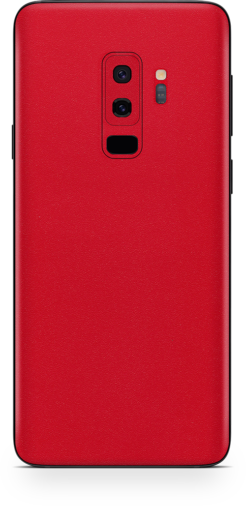 Samsung Galaxy s9 plus true red skin wrap. Skinz edmonton