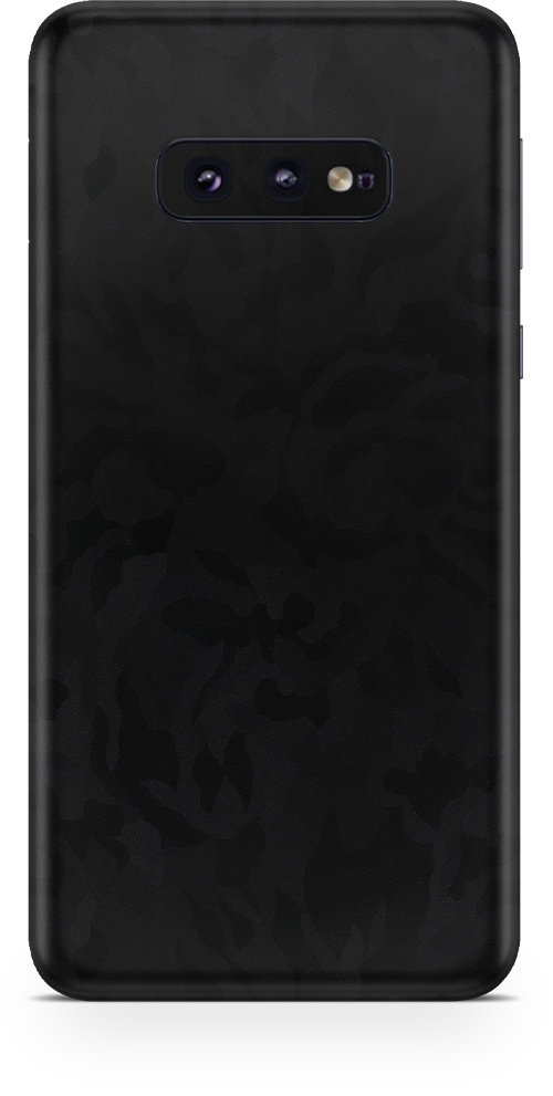 Samsung galaxy s10e Black camo SKIN and WRAP. skinz Edmonton
