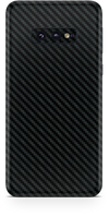 Samsung galaxy s10e black carbon fiber SKIN and WRAP. skinz Edmonton