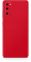 Samsung galaxy s20 true red phone wrap-skin. skinz Edmonton