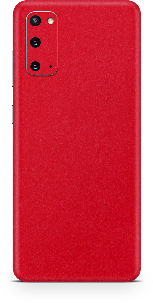 Samsung galaxy s20 true red phone wrap-skin. skinz Edmonton