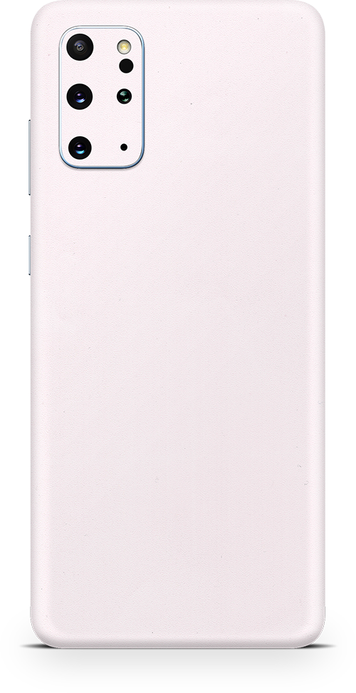 Samsung galaxy s20 plus baby pink phone wrap-skin. skinz Edmonton