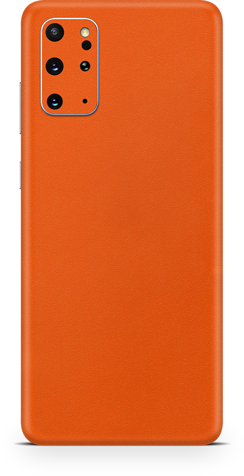 Samsung galaxy s20 plus true orange phone wrap-skin. skinz Edmonton