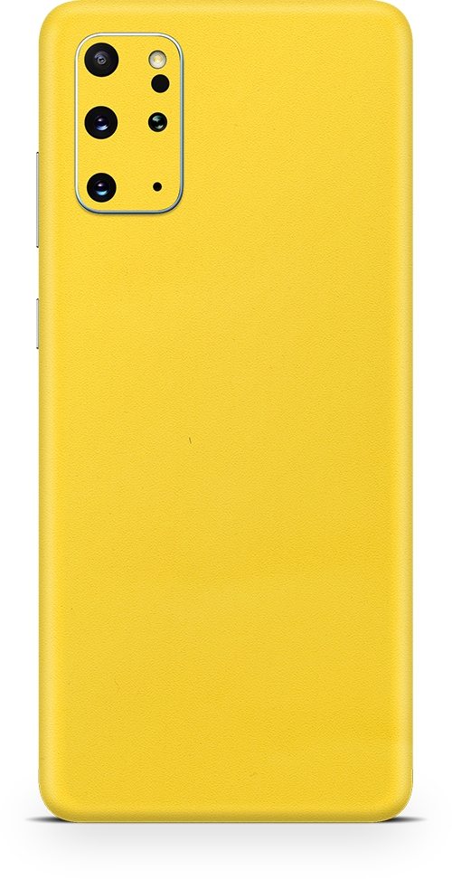 Samsung galaxy s20 plus true yellow phone wrap-skin. skinz Edmonton