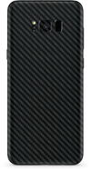 Samsung galaxy s8 black carbon fiber SKIN and WRAP. skinz