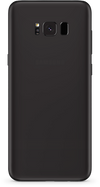 Samsung galaxy s8-s8 plus matte black phone wrap-skin. skinz Edmonton