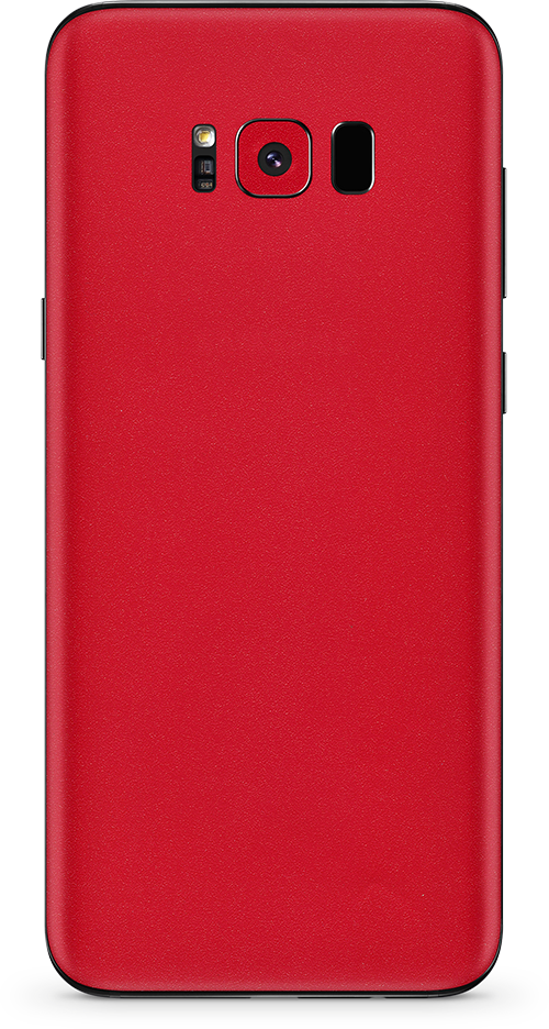 Samsung galaxy s8-s8 plus true red phone wrap-skin. skinz Edmonton