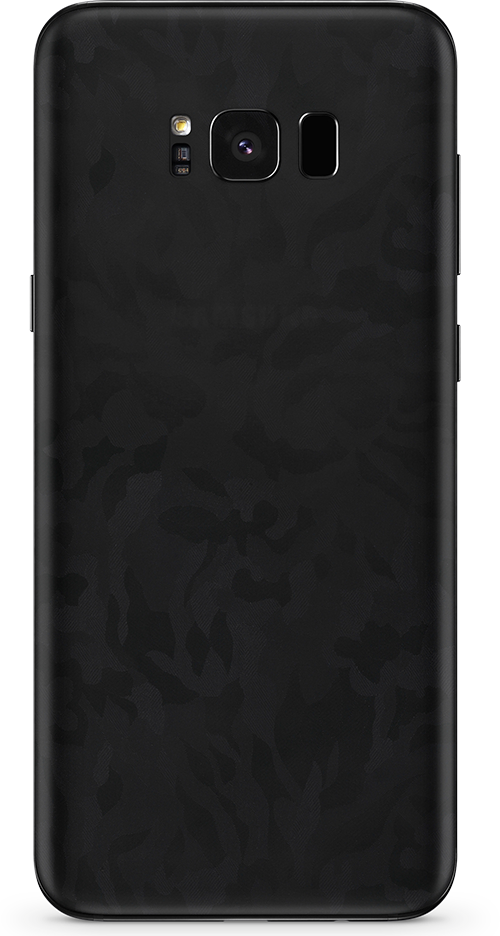 Samsung galaxy s8 plus black camo SKIN and WRAP. skinz Edmonton