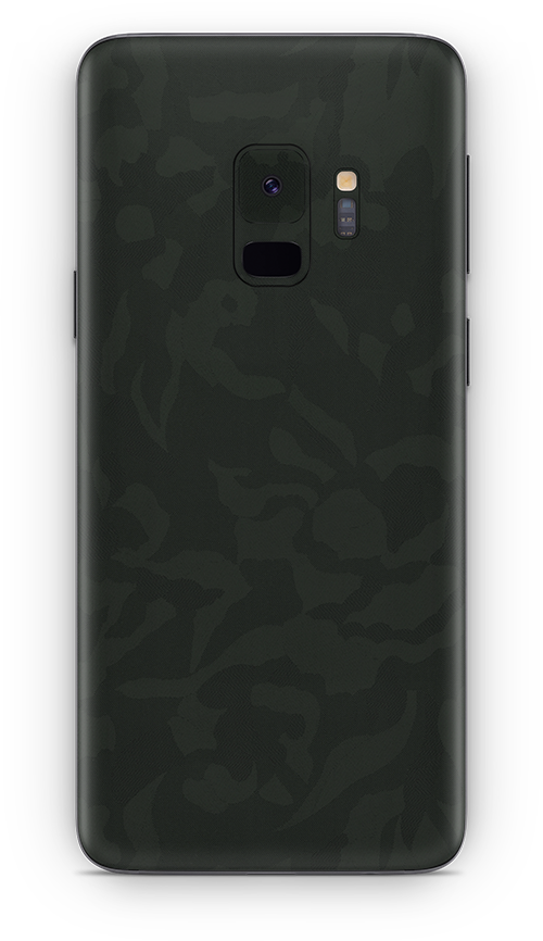 Samsung galaxy s9 plus green camo SKIN and WRAP. skinz