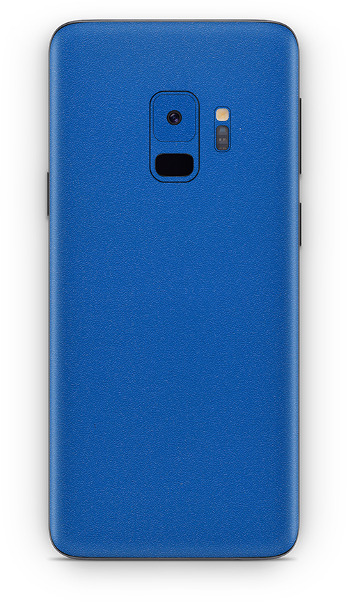 Samsung galaxy s9 True Blue skin/wrap. Skinz Edmonton