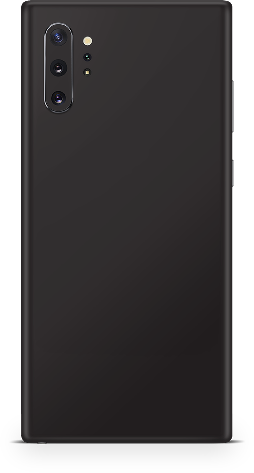 Samsung note 10 plus matte black skin and wrap. Skinz