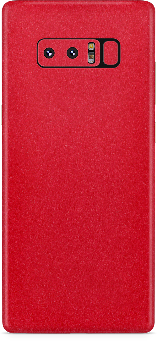 Samsung note 8 true red skin and wrap. skinz