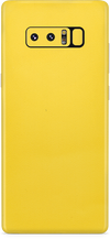 Samsung note 8 true yellow skin and wrap. skinz