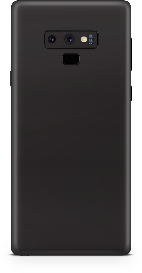samsung note 9 matte black skin and wrap. Skinz