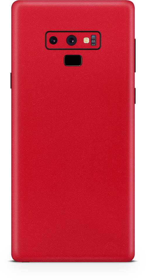 samsung note 9 true red skin and wrap. Skinz