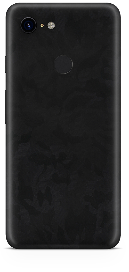 Google pixel 3 xl black camo skin and wrap. skinz