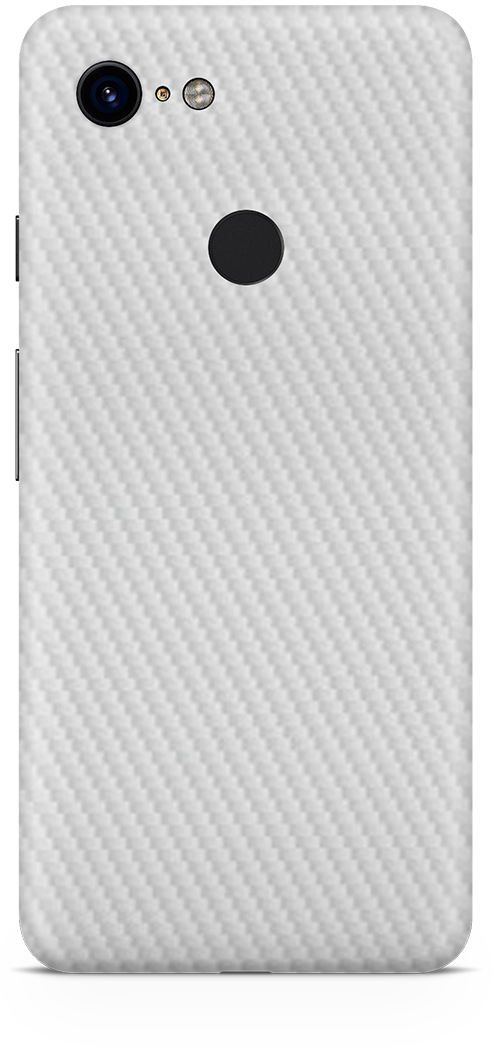 Google pixel 3xl white carbon fiber SKIN WRAP. skinz Edmonton