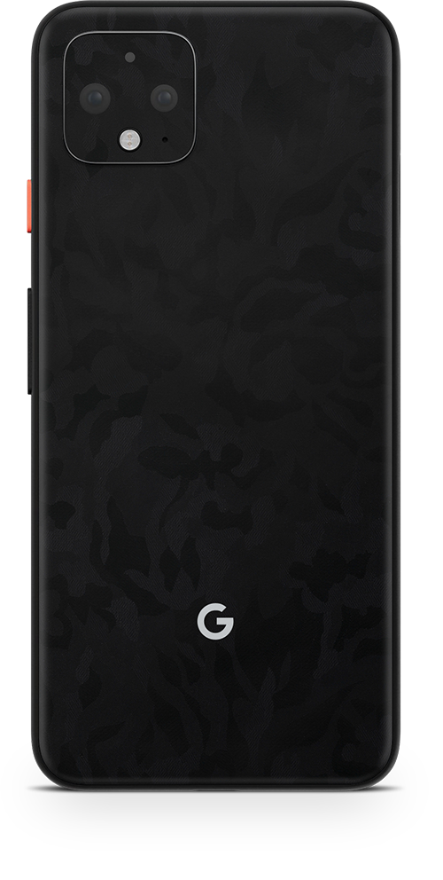 Google pixel 4 XL black camo skin and wrap. Skinz