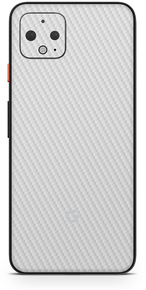 Google pixel 4 white carbon fiber SKIN WRAP. skinz Edmonton