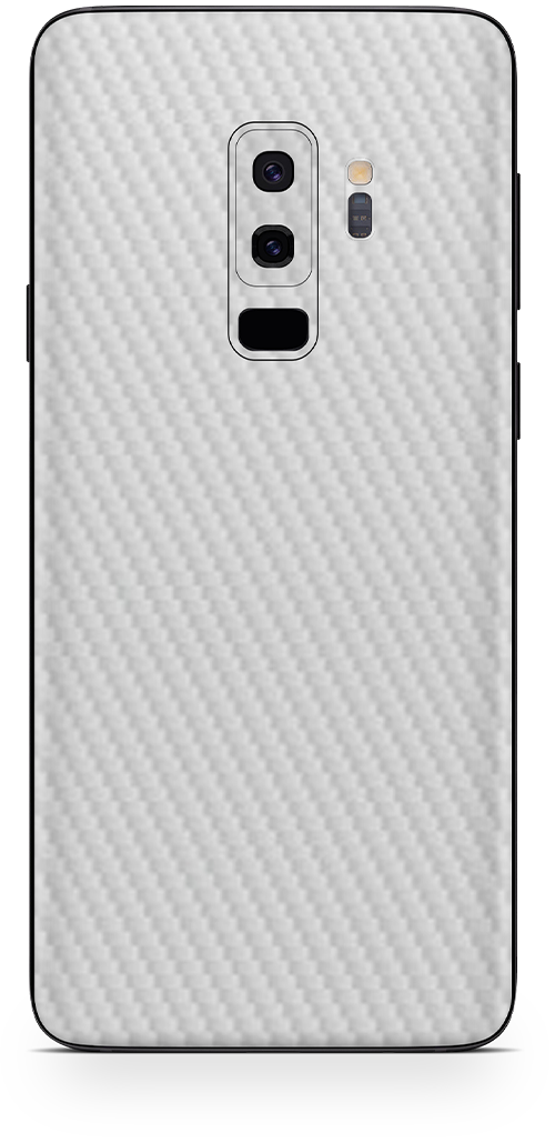 Samsung galaxy s9 plus white carbon SKIN WRAP. skinz Edmonton