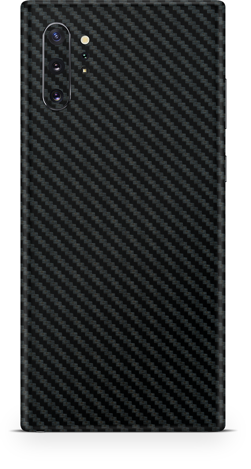 Samsung note 10 plus black carbon fiber skin and wrap. Skinz