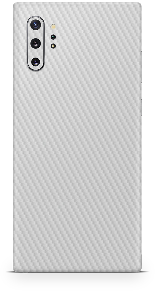 Samsung note 10 plus white carbon fiber SKIN WRAP. skinz Edmonton