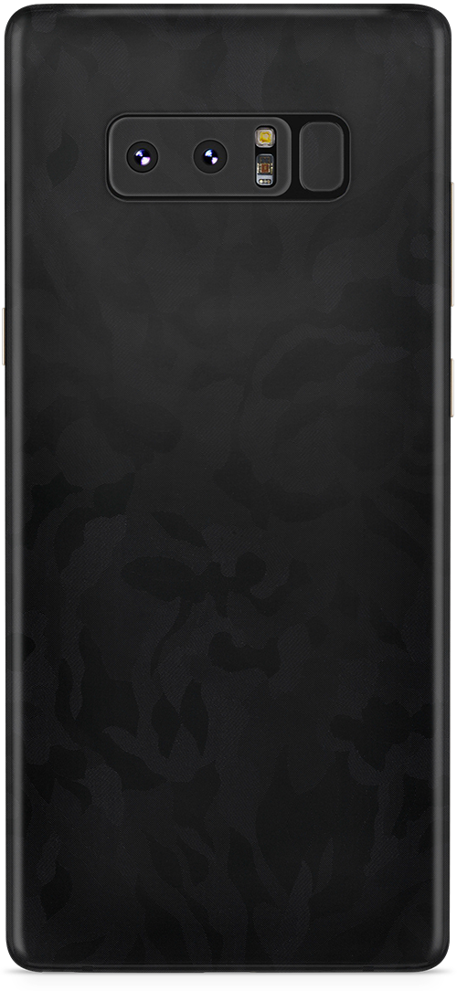 Samsung note 8 black camo skin and wrap. skinz