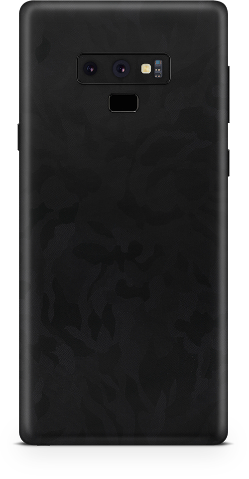 samsung note 9 black camo skin and wrap. Skinz