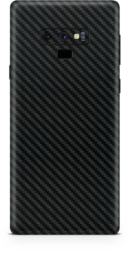 Samsung note 9 black carbon fiber skin and wrap. Skinz