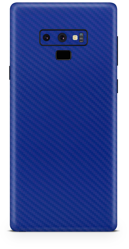 samsung note 9 blue carbon fiber skin and wrap. Skinz